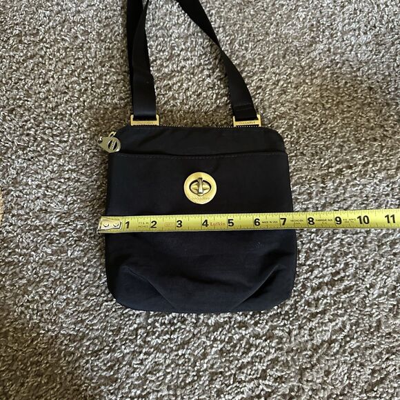 Baggallini Go Bagg Black Gold RFID Crossbody Bag EXCELLENT Condition! - Picture 12 of 13